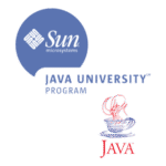 Sun Microsystems Java University Program Logo Transparent PNG