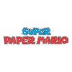 Super Paper Mario Logo Transparent PNG