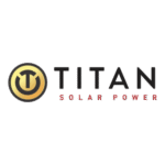 TITAN SOLAR POWER Logo Transparent PNG