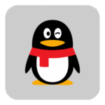 Tencent QQ Messenger Logo Transparent PNG