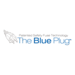 The Blue Plug Logo Transparent PNG