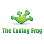 The Coding Frog Logo Transparent PNG