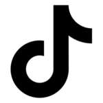 Tiktok Black Icon Logo Transparent PNG