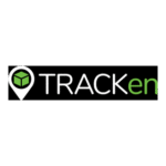 Tracken Fundo Escuro Logo Transparent PNG