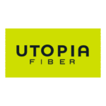 Utopia Fiber Logo Transparent PNG