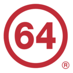 64 Logo Transparent PNG