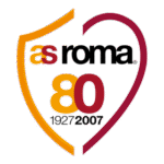 AS ROMA 80 Anniversary Logo Transparent PNG