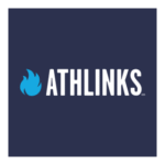 Athlinks White Logo Transparent PNG