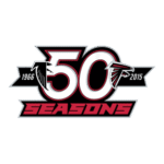 Atlanta Falcons 50 Seasons Logo Transparent PNG
