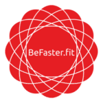 BeFaster.fit Logo Transparent PNG