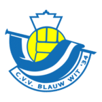 Blauw Wit 34 Cvv Leeuwarden Logo Transparent PNG