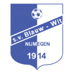 Blauw Wit Sv Nijmegen Logo Transparent PNG