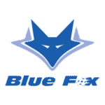 Blue Fox Logo Transparent PNG
