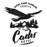 Çadır Keyfi Siyah Logo Transparent PNG