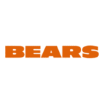 Chicago Bears Wordmark Logo Transparent PNG