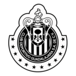 Chivas Rayadas Blanco Y Negro Logo Transparent PNG