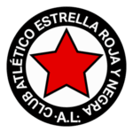 Club Atlético Estrella Roja Y Negra Logo Transparent PNG