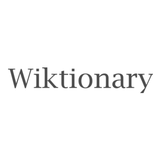 Wiktionary Wordmark