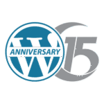 Wordpress Anniversary Logo Transparent PNG