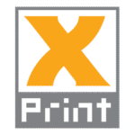 X Print Logo Transparent PNG