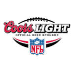 Coors Light NFL Official Beer Sponsor Logo Transparent PNG