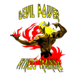 DEVIL POWER FITNESS TRAINING Logo Transparent PNG