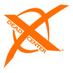 Dead Center Archery Products Orange Logo Transparent PNG