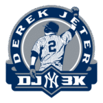 Derek Jeter 3K Logo Transparent PNG