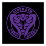 Dodgeball Globo Gym Purple Cobras Logo Transparent PNG