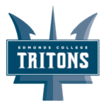 Edmonds College Tritons Logo Transparent PNG
