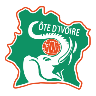 Escudo De Costa De Marfil Futbol