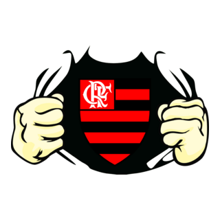 Flamengo Estampa Rasgando Peito