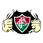 Fluminense Estampa Rasgando Peito Logo Transparent PNG